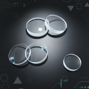 Lente de Vidrio K9 Plano-Convexa de Alta Precisión con Doble Recubrimiento Antirreflectante, Producción Personalizada Directa de Fábrica, Experimento Óptico - Product Image 1