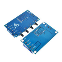 DC 5V-36V 12V 24V double MOS LED relais de temporisation numérique déclencheur Cycle minuterie retard interrupteur Circuit imprimé contrôle de synchronisation avec étui
