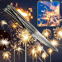 Bâtons de feux d'artifice de 10 pouces vendus directement d'usine, fontaines de scintillations très appréciées, fournitures pyrotechniques de scène pour fêtes et décorations d'anniversaire