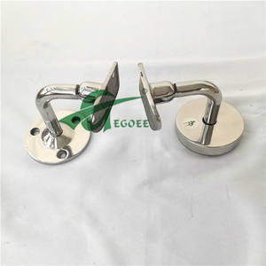 Étrier de ramasseur <span class=keywords><strong>support</strong></span> en acier inoxydable, <span class=keywords><strong>support</strong></span> de balustrade à 90 degrés - Product Image 4