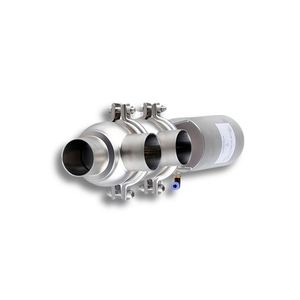 Valvola di controllo sanitaria in acciaio inox doppia sede pneumatica intelligente valvola Mixproof - Product Image 3
