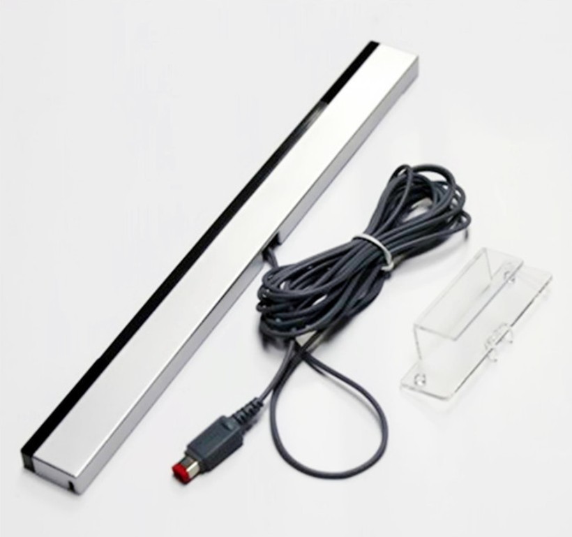 New Wired Sensor Bar For Nintendo WII WU Game Console Receiver Sensor Game Controller signal cable Adapter bar receiver For WIIU