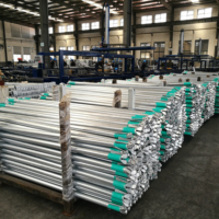 Accessoires de fixation diagonale en acier galvanisé à chaud pour échafaudage Ringlock, garantie 2 ans, robustes et durables pour la construction - Prix usine