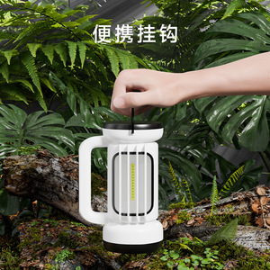 Lampe de camping LED portable Qibao 10W rechargeable à éclairage latéral doux, projecteur d'urgence extérieur - Product Image 2