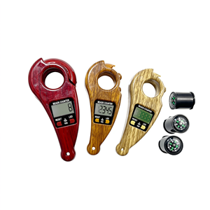 Compteur numérique à LED en forme de bague avec affichage grain de bois et fonction de réinitialisation pour le comptage de pièces de monnaie et la mesure du temps - Product Image 1