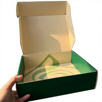 Boîtes en papier kraft personnalisées avec languette déchirable pour l'emballage de vêtements, cérémonie d'ouverture surprise pour l'emballage de vêtements