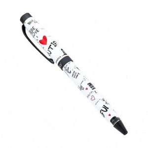 1.0Mm Heat Transfer Twist-Action Metal Hotel Conference Gift Multi-Color Floral Pattern Ballpoint <b>Pen</b> - Product Image 1