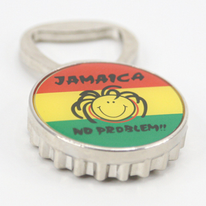 Imán de nevera personalizado con diseño de sandalia 3D de Jamaica, abridor de botellas multifunción y pegatina magnética, ideal como regalo. ¡Gran éxito de ventas! - Product Image 4
