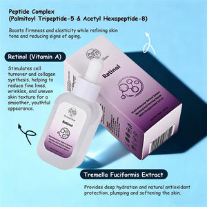 Suero Facial Antienvejecimiento con Retinol Coreano Fermentado, Ácido Hialurónico, Colágeno y Péptidos para Renovar la Piel y Eliminar Arrugas - Product Image 5