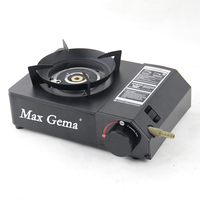 Portable deux-en-un thermique extérieur Camping cuisinière à gaz nouveau nouveau avec connexion GPL résistant aux intempéries butane gaz table de cuisson