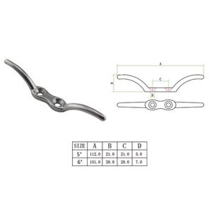 4PCS 316 Acier Inoxydable Ponton <span class=keywords><strong>Bateau</strong></span> <span class=keywords><strong>Ancre</strong></span> Taquet 112mm 151mm Marine Amarrage Kayak Yacht <span class=keywords><strong>Pas</strong></span> <span class=keywords><strong>Cher</strong></span> Taquets pour Corde - Product Image 6