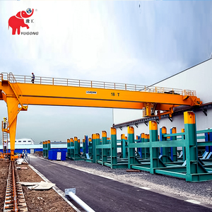 رافعة جسرية مزدوجة العارضة من نوع <span class=keywords><strong>BMG</strong></span> بشهادة CE، سعة 20 طن و30 طن و40 طن و50 طن، رافعة شبه جسرية داخلية للبيع - Product Image 3