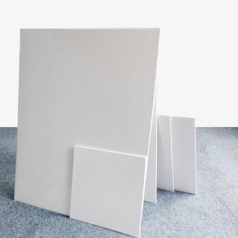 100% Baumwolle Blank Canvas Frame Verschiedene Größen Weiß Stretched Painting Canvas für Kunstmalerei