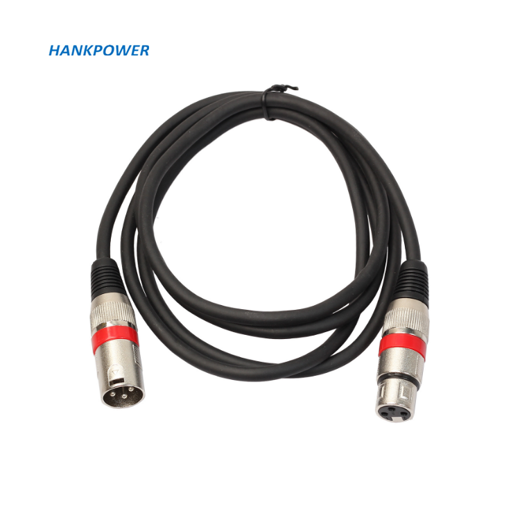 XLR マイクオーディオケーブル 3Pin XLR オス - メス延長ケーブル