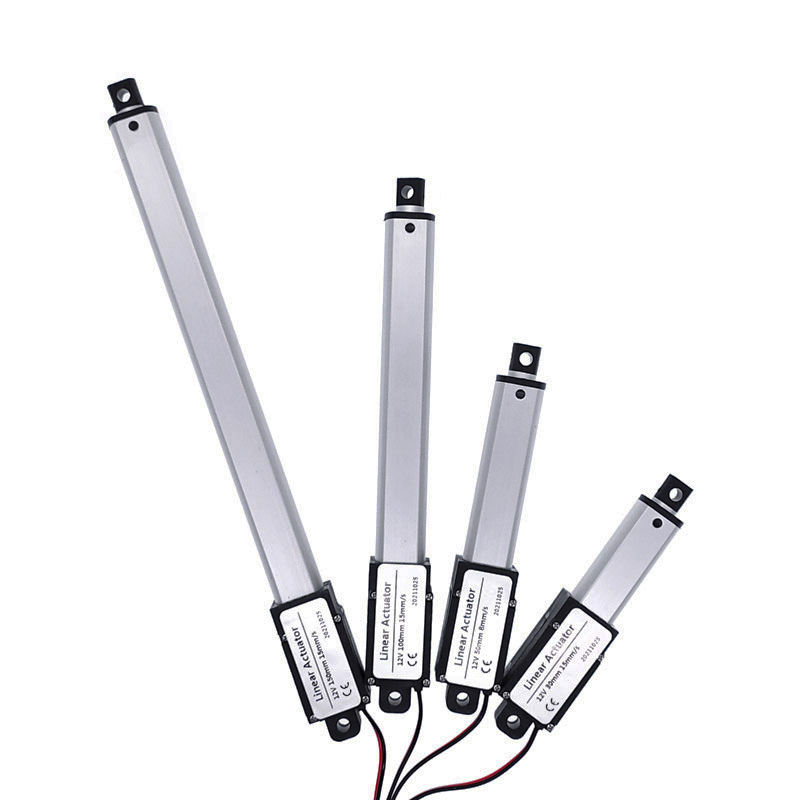 1 Pz 30mm/50mm/100mm/150mm DC 12V Micro Attuatore Lineare