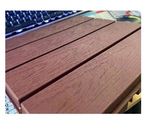 Easy Installing <b>Plastic</b> Wood Outdoor Floor Balcony Deck Tile - Product Image 5