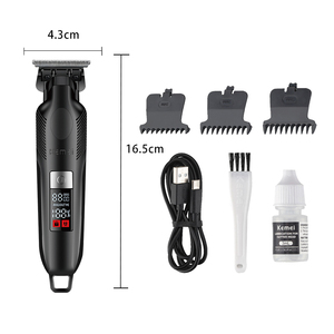 Kemei-Tondeuse à Cheveux Rechargeable pour Homme, <span class=keywords><strong>Kit</strong></span> de Toilettage Sans Fil, km-2284, <span class=keywords><strong>Barbe</strong></span>, Rasoir, Professionnel - Product Image 2
