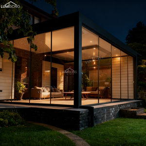 Pergola in Alluminio Premium 6x4m, Padiglione su Misura, Forma Architettonica <span class=keywords><strong>di</strong></span> Lusso per <span class=keywords><strong>Giardini</strong></span> Residenziali, Spazi <span class=keywords><strong>Esterni</strong></span> <span class=keywords><strong>di</strong></span> Alta Gamma con LED - Product Image 4