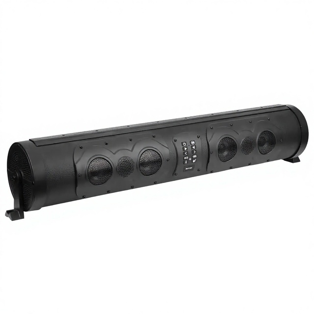 Sound Bar Blue-tooth Utv Soundbar Audio Radio System Rgb Atv Rzr Marine Overhead Soundbar Golf Cart