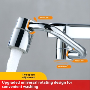 <span class=keywords><strong>Bras</strong></span> mécanique universel rotatif aérateur bec anti-éclaboussures cuisine et salle de bain robinet Extender pommeau de <span class=keywords><strong>douche</strong></span> accessoire - Product Image 5