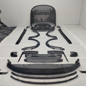 भूमि रोवर रेंज रोवर रेंज रोवर के लिए एमसी शैली कार्बन फाइबर पूर्ण सेट बॉडी किट के लिए रोवर sv लंबी 2022-2024 पॉलिश फिनिश आसान स्थापना - Product Image 5