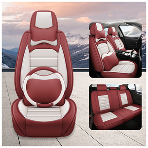Funda de Asiento y Juego <span class=keywords><strong>Interior</strong></span> para Auto Mercury, Estilo Ejecutivo de Lujo, Cuero Premium, Juego Completo de 16 Piezas, para Todas las Temporadas, para Mujer - Product Image 1