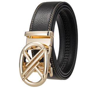 Ly36-8091 nouvelle <span class=keywords><strong>ceinture</strong></span> en cuir pour hommes ceintures en cuir véritable boucle de <span class=keywords><strong>ceinture</strong></span> automatique pour hommes - Product Image 4