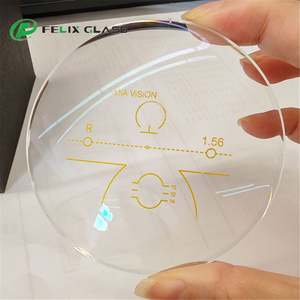 Lentilles optiques progressives photochromiques HMC 4+12 UV400 en deux parties, vente chaude en usine, lentilles blanches - Product Image 4