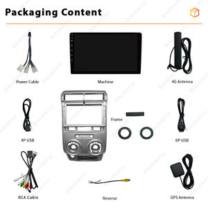 Baidayu แผงหน้าปัดรถยนต์อเนกประสงค์สำหรับ Toyota avanza 2004-2012 RHD Android 9นิ้วหน้าจอสัมผัสระบบ GPS มัลติมีเดียสเตอริโอ - Product Image 2