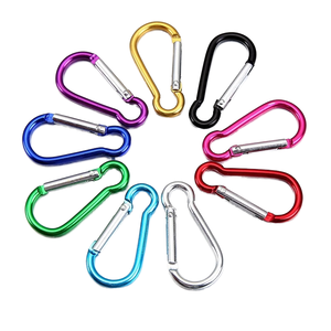 Mosquetón de Aluminio en Forma de D, Colorido, Precio de Fábrica, Gancho para Escalar, Llavero, Portátil, para Uso en Exteriores - Product Image 6