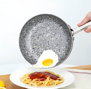 Set <span class=keywords><strong>di</strong></span> pentole e padelle da <span class=keywords><strong>10</strong></span> pezzi, con rivestimento in granito, adatto per applicazioni super antiaderenti, compatibile con sensori. - Product Image 4