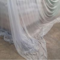 Bâche de fumigation transparente OGAWA en PVC moulé par soufflage de haute qualité, 20x15M, 150 microns, étanche aux gaz, pour entrepôt et protection contre les nuisibles