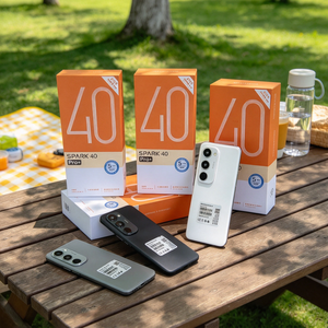 Spark40 Pro 5G สมาร์ทโฟนเกมมิ่งยอดนิยมปี 2026 หน้าจอใหญ่ แบตเตอรี่ขนาดใหญ่ รองรับ 4G/5G ทั่วโลก สมาร์ทโฟนแบบสองซิม กล้อง 108MP - Product Image 1