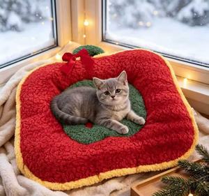 Nouveau Tapis de Couchage Festif d'Hiver <span class=keywords><strong>pour</strong></span> Animaux de Compagnie, en Polyester Épais, Doux et Respirant, <span class=keywords><strong>pour</strong></span> Chats et Chiens de Petite et Moyenne Taille - Product Image 1