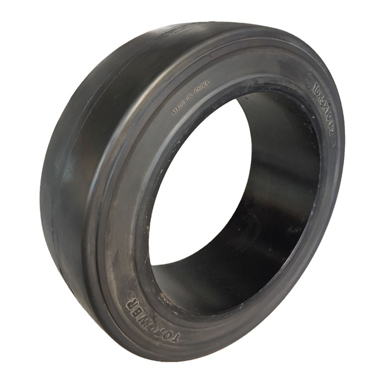 Topower Brand Wear Resistant Press on Band Solid Tyre 425x150x305 for Port Use