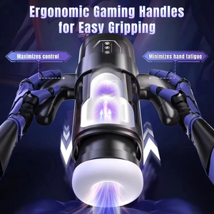Electric Male <b>Masturbator</b>-100% Waterproof 6 Thrusting 3 Suction Functions Real Touch Feeling Customized Color Masturbation - Product Image 4