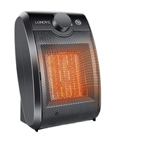 Quạt Sưởi Ấm Bằng Gốm PTC 3 Tốc Độ 1500W Quạt Sưởi Điện Nhỏ Cầm Tay Gia Dụng Làm Nóng Nhanh
