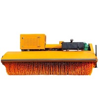 Balayeuse à neige montée sur véhicule, brosse rotative frontale, machine de déneigement, grande capacité, multifonctionnelle, pour routes extérieures, 8 kg