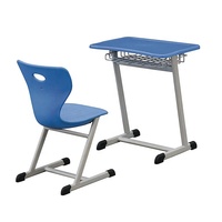 Ensemble table et chaise d'écolier pour projet en Arabie Saoudite, mobilier scolaire, bureau et chaise de classe