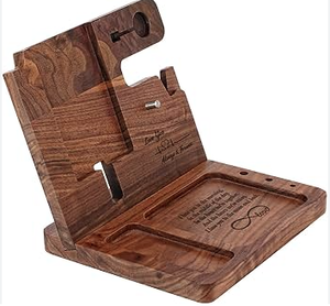 Base de Madera Maciza para Teléfono Inteligente y Tableta - Product Image 4