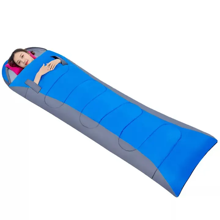 New single or double quality hollow cotton sleeping bag for outdoor camping mountaineering crossing