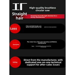 New 24V Engine Wall Cutting Machine <strong>Concrete</strong> <strong>Cutter</strong> High-power High-frequency Brushless Ring Saw <strong>Portable</strong> Dust-free Short Short - Product Image 5