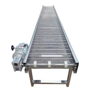 Food Grade Stainless Steel 304 Mesh Belt Conveyor For Beer Equipment