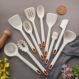 ชุดอุปกรณ์ครัวซิลิโคนทนความร้อนสูงแบบใหม่ ไม่ติดกระทะ ชุดตะหลิว ช้อน อุปกรณ์ทำอาหาร สำหรับใช้ในบ้าน - Product Image 2