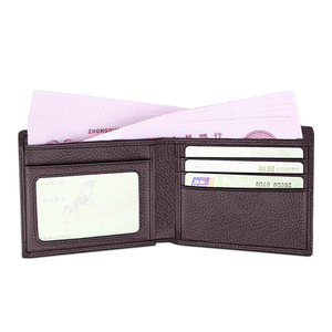 Tingrui <b>Men's</b> <b>Wallet</b> Short Business Card Holder Multi-Card Slot Solid Color Everyday Use Spring 2024 - Product Image 4