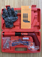 Pistolet à clous silencieux en acier inoxydable de qualité industrielle avec kit de 100 clous pour les grossistes en quincaillerie