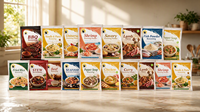 Mélange d'assaisonnement savoureux pour ragoût de bœuf, sachet de 10g, arôme riche de sauce brune, épices pour plats de bœuf, d'agneau et de légumes frais