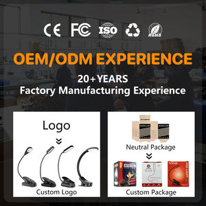 <span class=keywords><strong>Lampe</strong></span> de <span class=keywords><strong>chevet</strong></span> moderne rechargeable à clipser avec 7 LED et 3 niveaux de luminosité pour <span class=keywords><strong>la</strong></span> lecture nocturne - Product Image 2