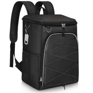 Isolierter Kühler rucksack Auslaufs ichere weiche Kühltasche Leichter Rucksack kühler zum Mittagessen Picknick Angeln Wandern, 25 Dosen