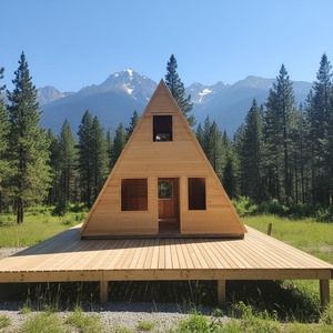 <span class=keywords><strong>Maison</strong></span> triangulaire en bord de <span class=keywords><strong>falaise</strong></span>, <span class=keywords><strong>Maison</strong></span> triangulaire rurale, Cabane en A de style campagnard, <span class=keywords><strong>Maison</strong></span> triangulaire de ferme, <span class=keywords><strong>Maison</strong></span> en A de luxe - Product Image 3